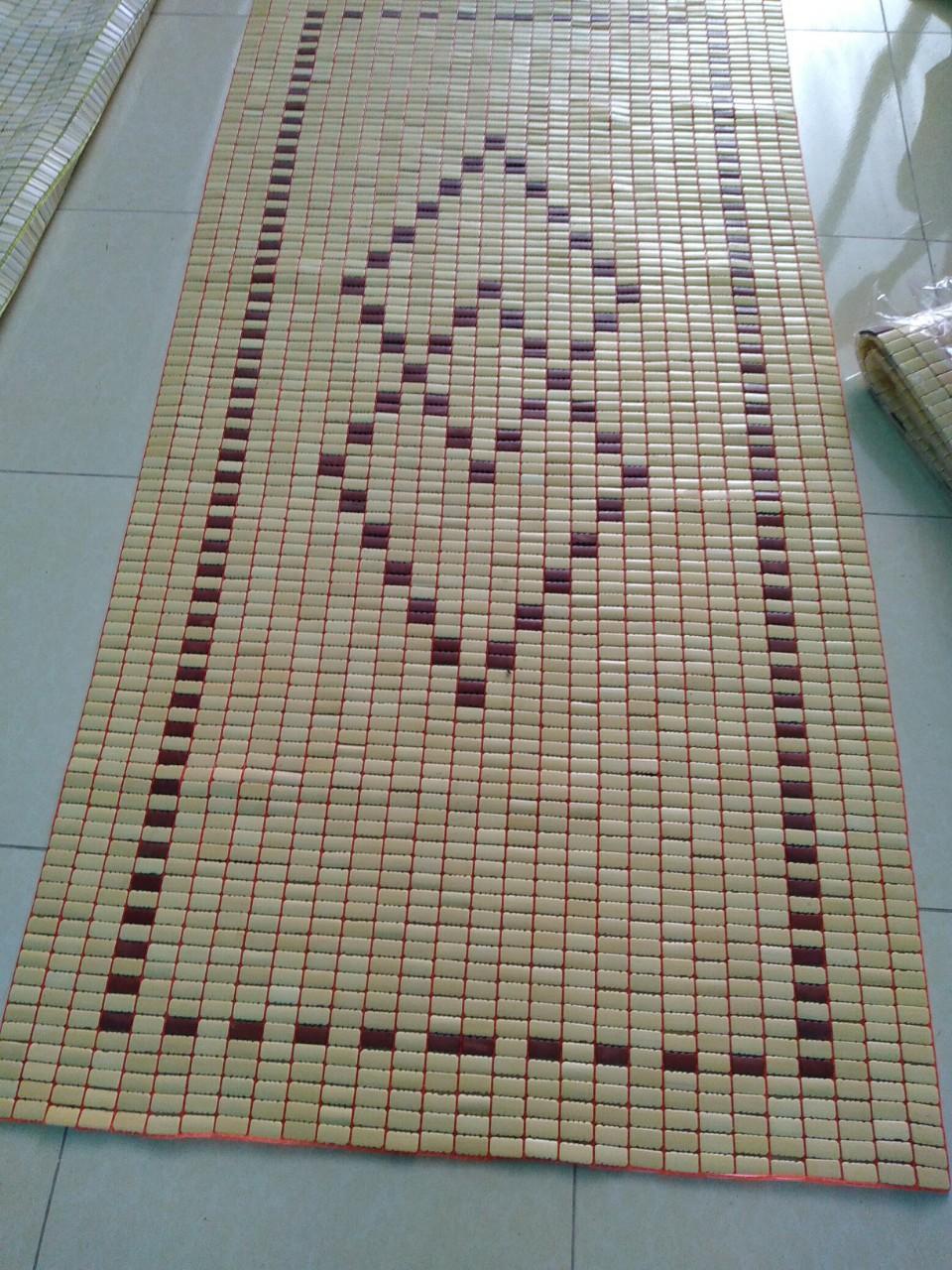 Chiếu trúc/ chiếu tre 100*190m hạt vàng , hạt nâu