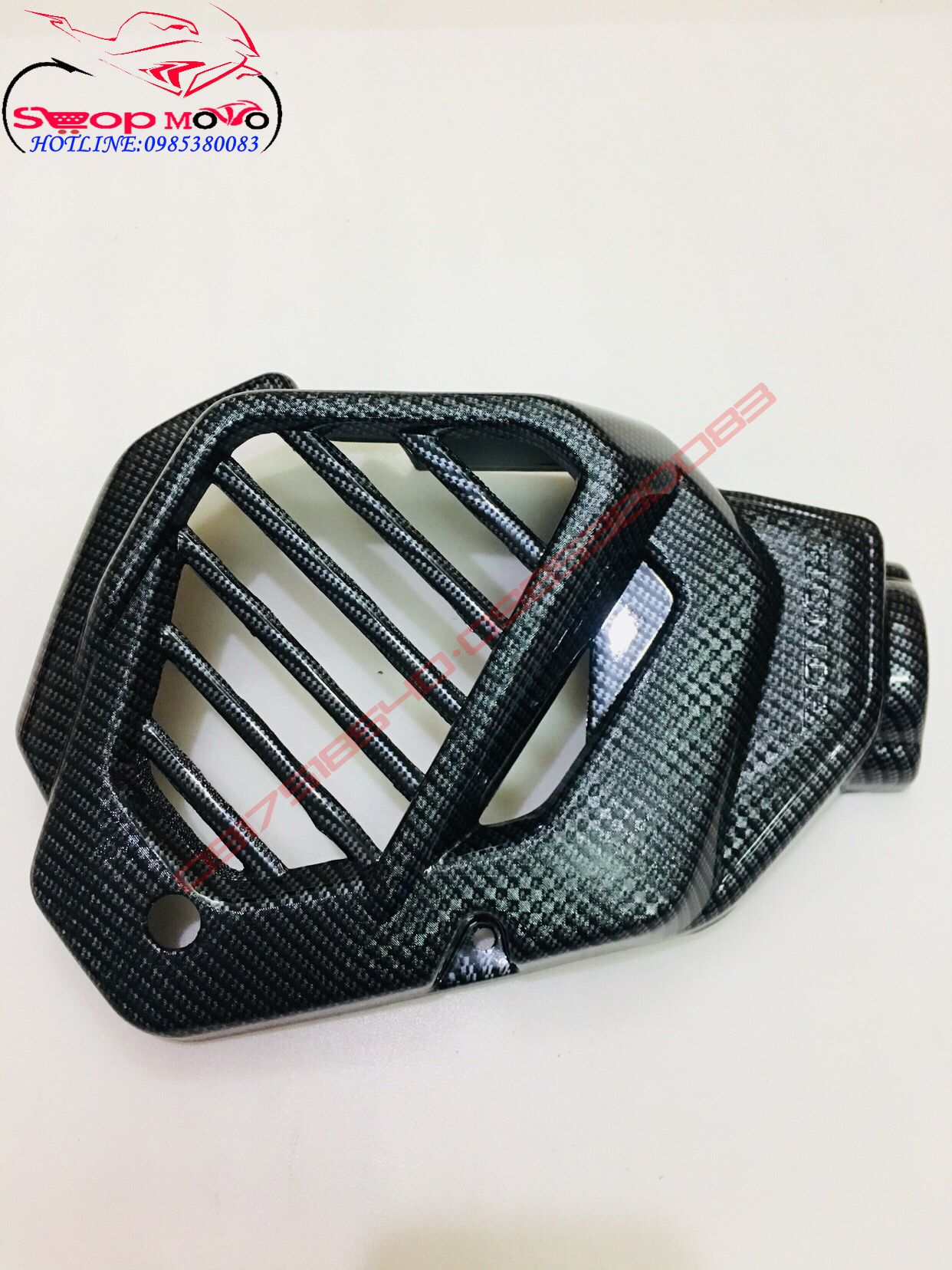 Ốp két nước SH mode 2013 - 2019 sơn carbon