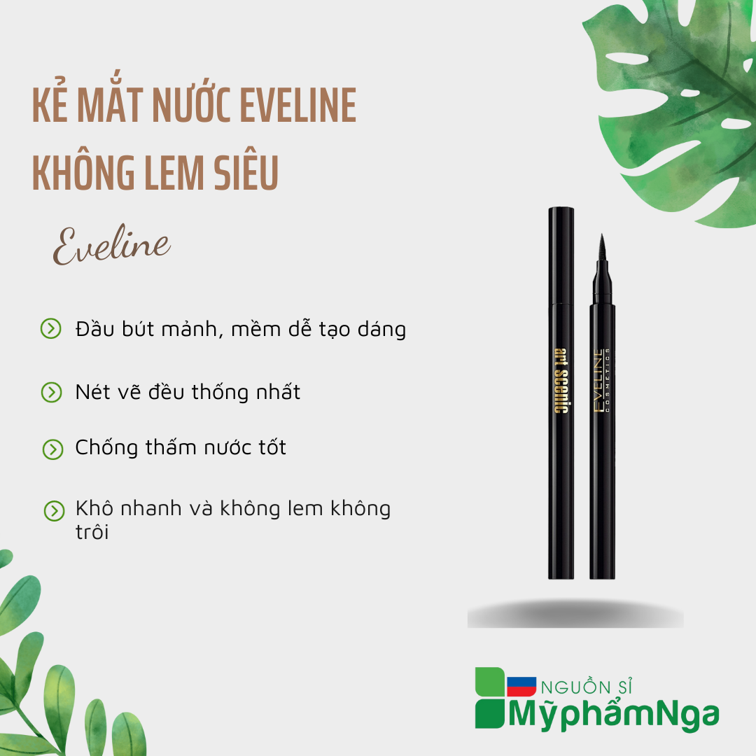 [HCM]Dạ kẻ mắt Eveline - Kẻ mắt nước Eveline