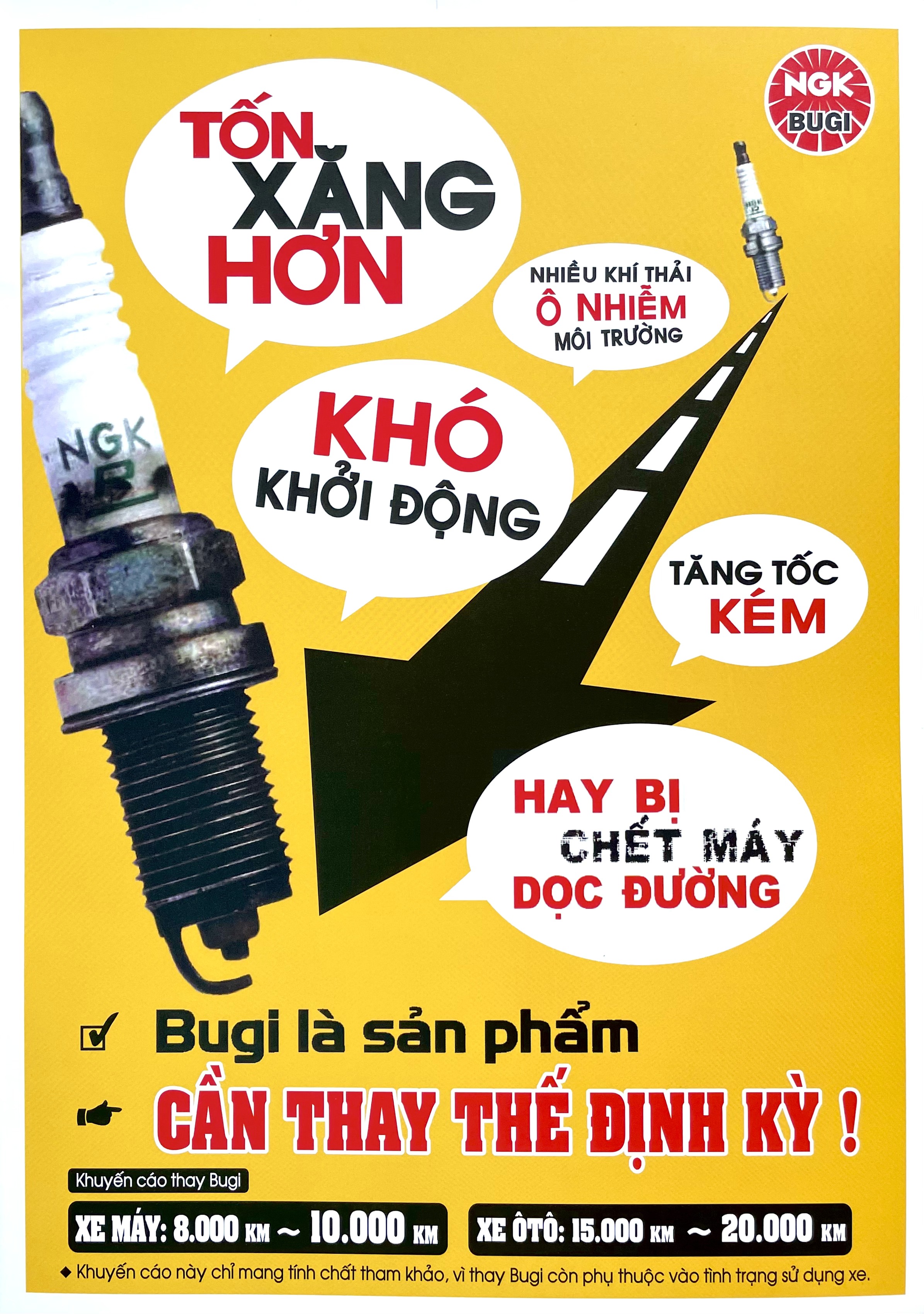 [CHÍNH HÃNG 100%] - Bugi NGK Dòng IRRIDIUM - cao cấp cho xe máy