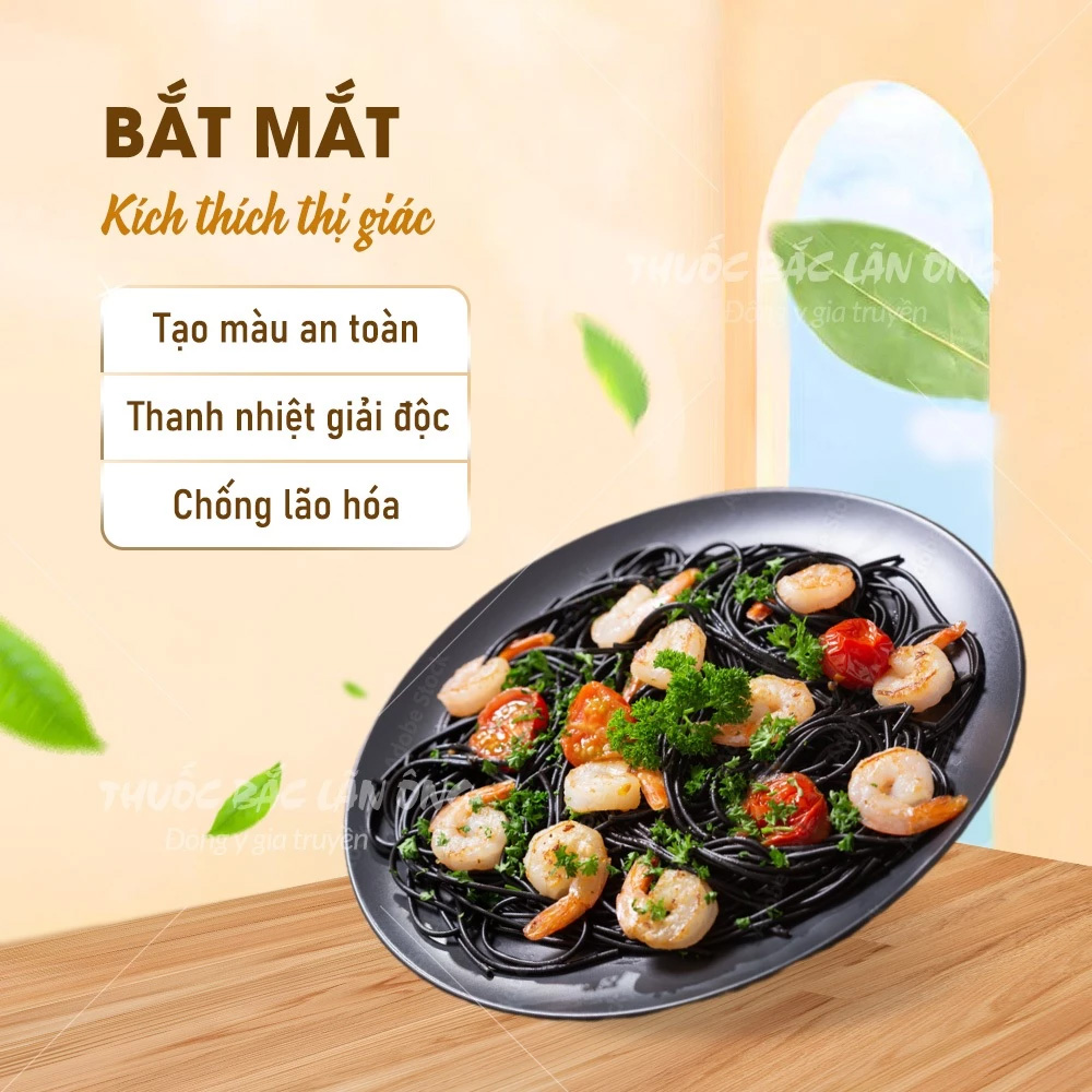 Bột than hoạt tính nguyên chất 100g (Bột tinh than tre, tẩy trắng răng hiệu quả)