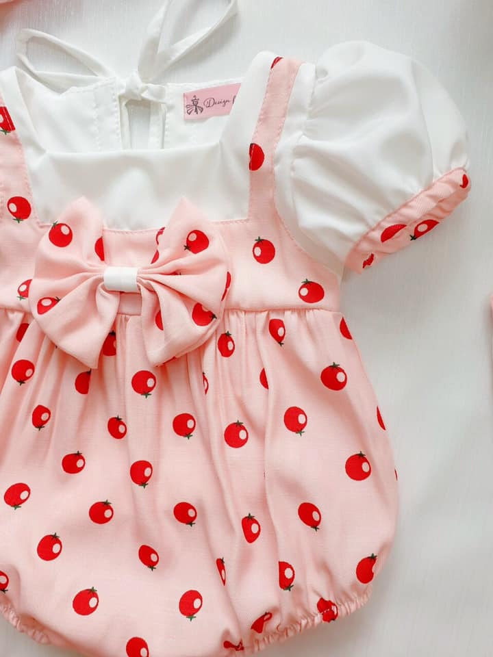 [ CÓ QUÀ TẶNG 🎁] Body áo liền quần cho bé đầy tháng, thôi nôi