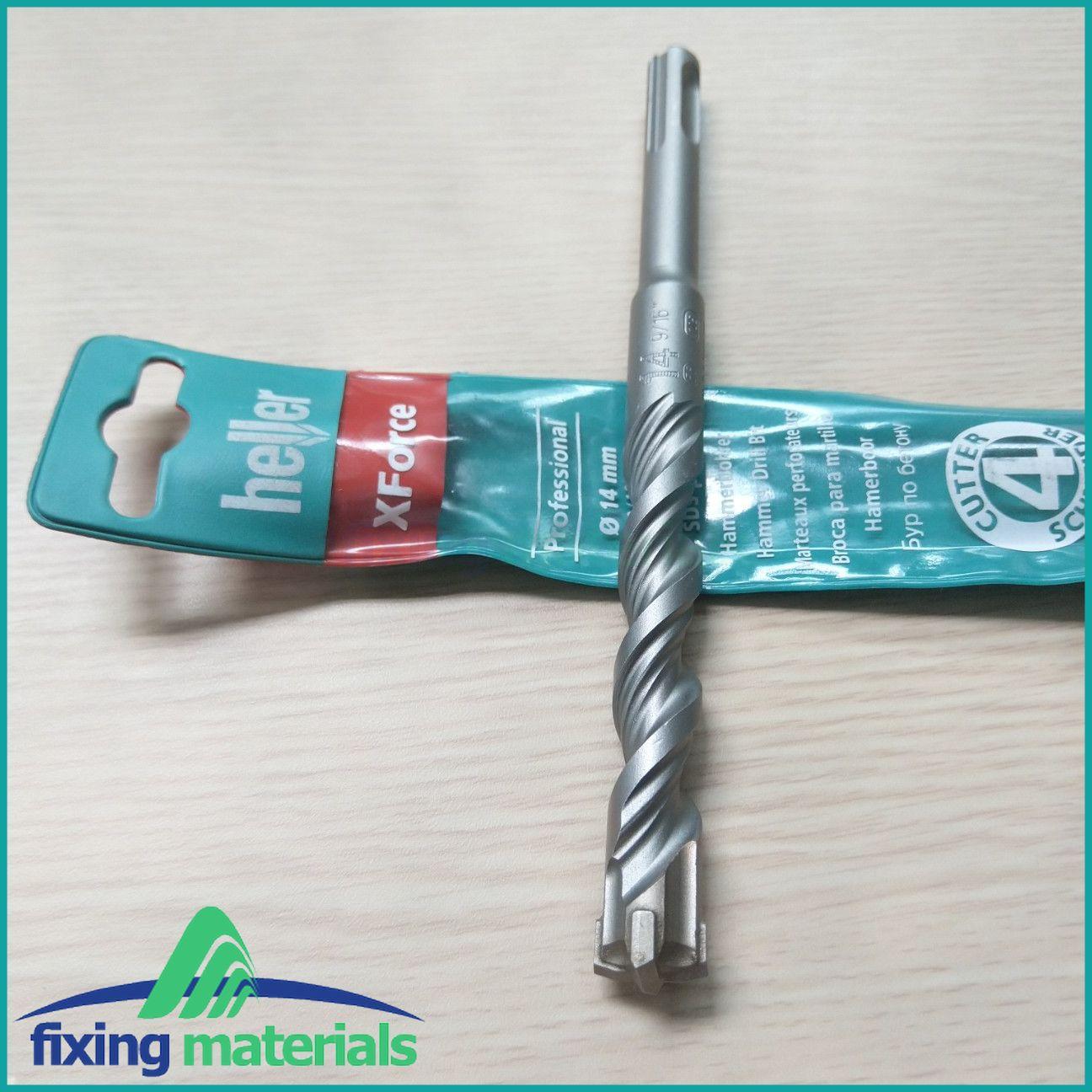 [HCM]Mũi khoan bê tông Heller 4Power SDS Plus 14x160 (mũi chữ thập sx tại Đức)