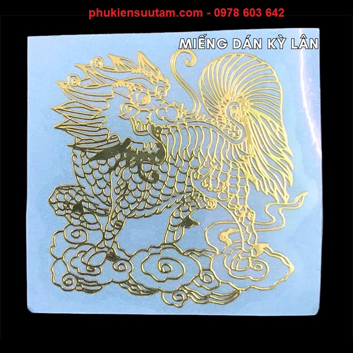 Miếng dán hình kỳ lân - sp006178