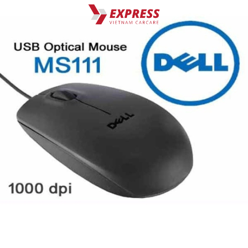 Chuột Dây Máy Tính Dell MS111 - Chính Hãng
