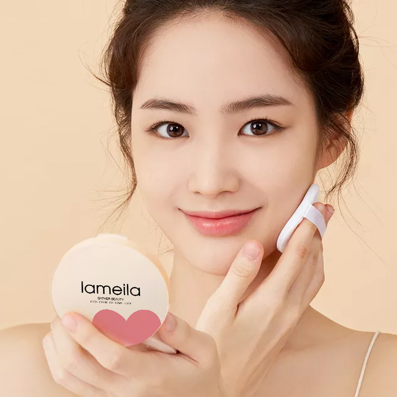 Phấn Phủ Dạng Bột Kiềm Dầu Lameila Trái Tim 3050