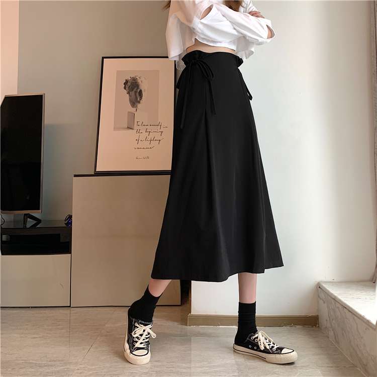 [SẴN] Chân váy dài Midi Ulzzang Quảng Châu VVD20