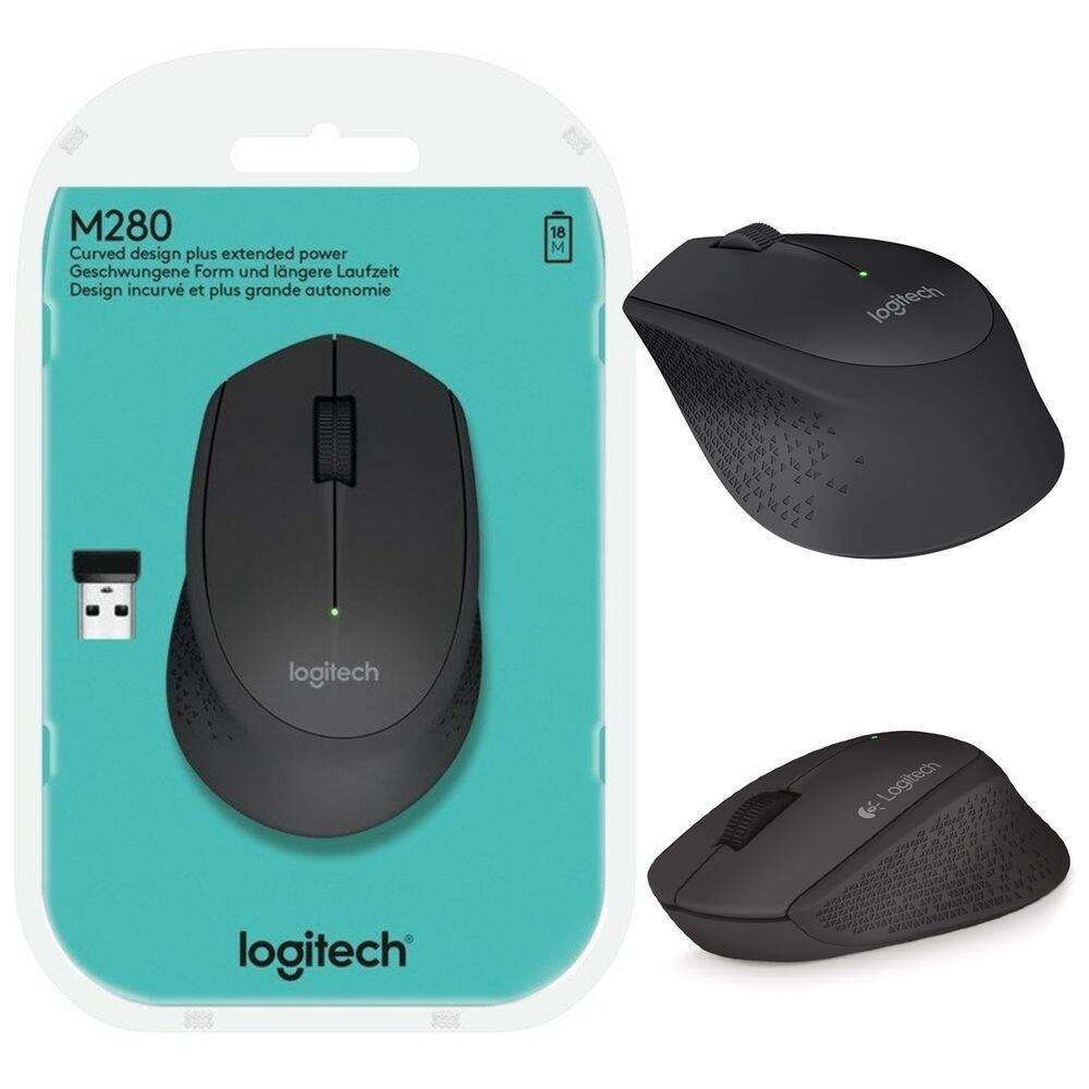 Chuột không dây logitech m280 - Tặng kèm pin
