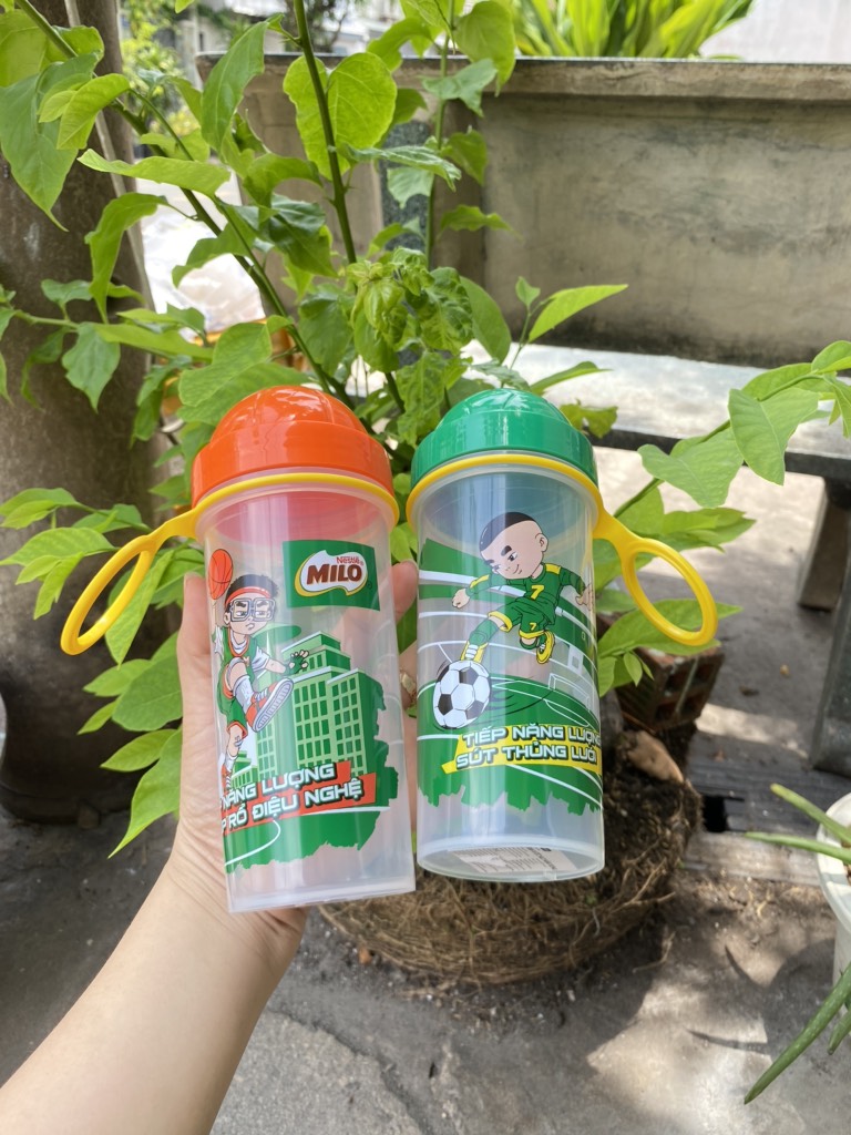 [HKMTH] 1 Bình nước Milo năng động cho bé 500ml