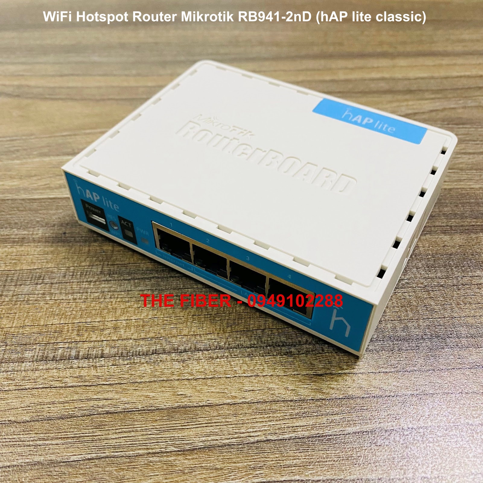 [HCM]WiFi Hotspot Router Mikrotik RB941-2nD (hAP lite classic)