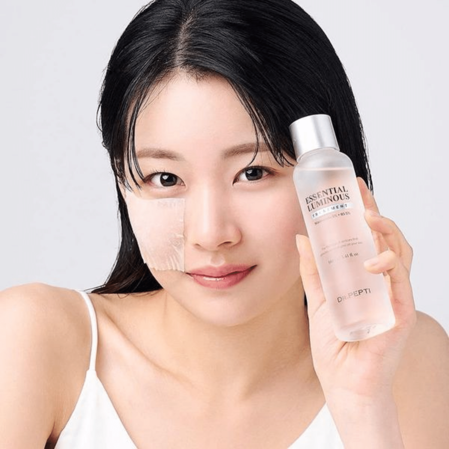 Nước Thần Dr.Pepti Essential Luminous Treatment Dưỡng Sáng, Dưỡng Ẩm 160ml