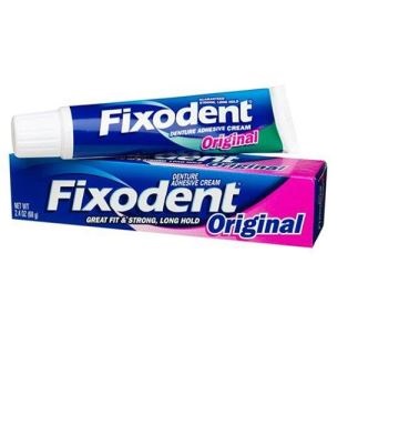 Keo dán hàm giả Fixodent 68g