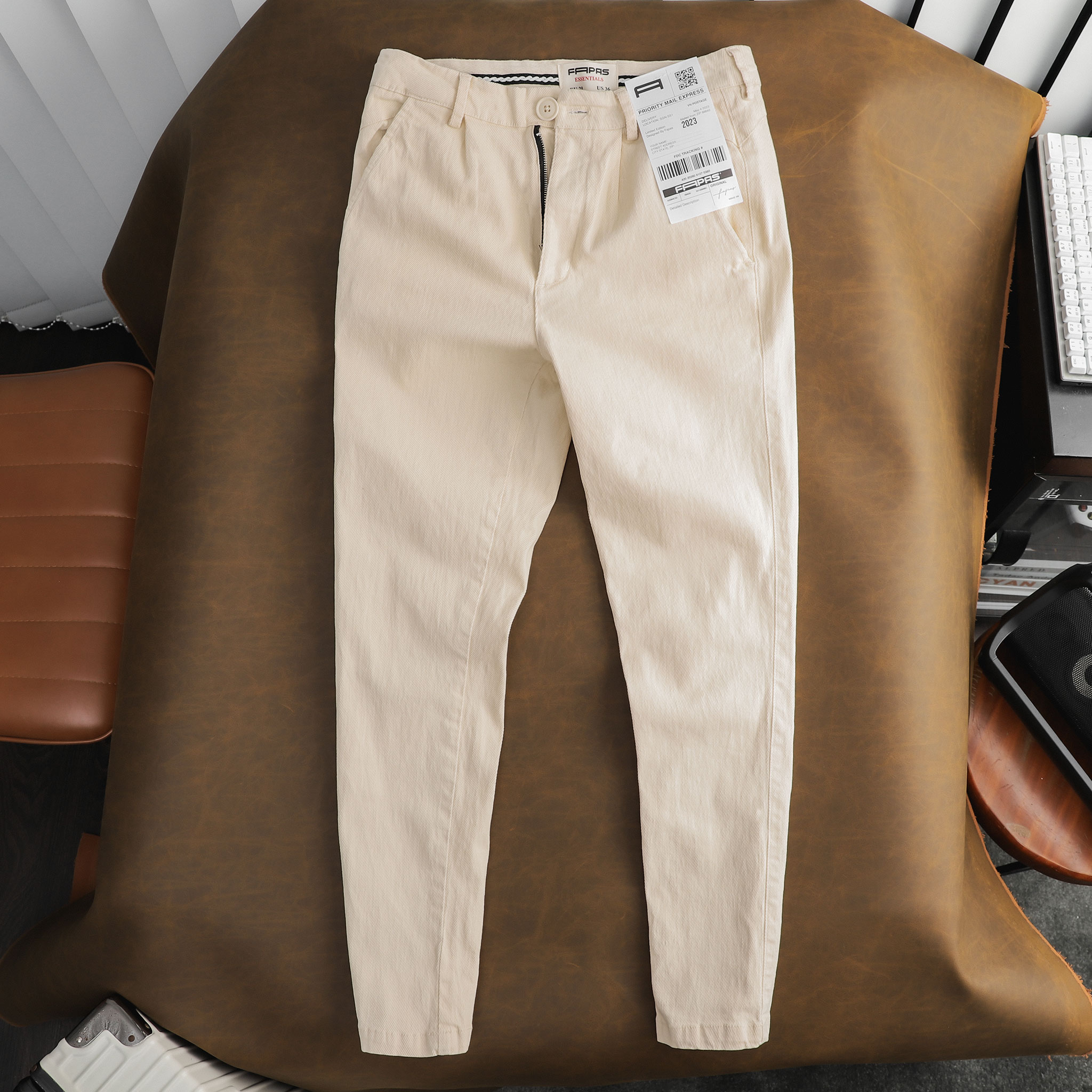 Quần dài nam kaki basic bast fapas