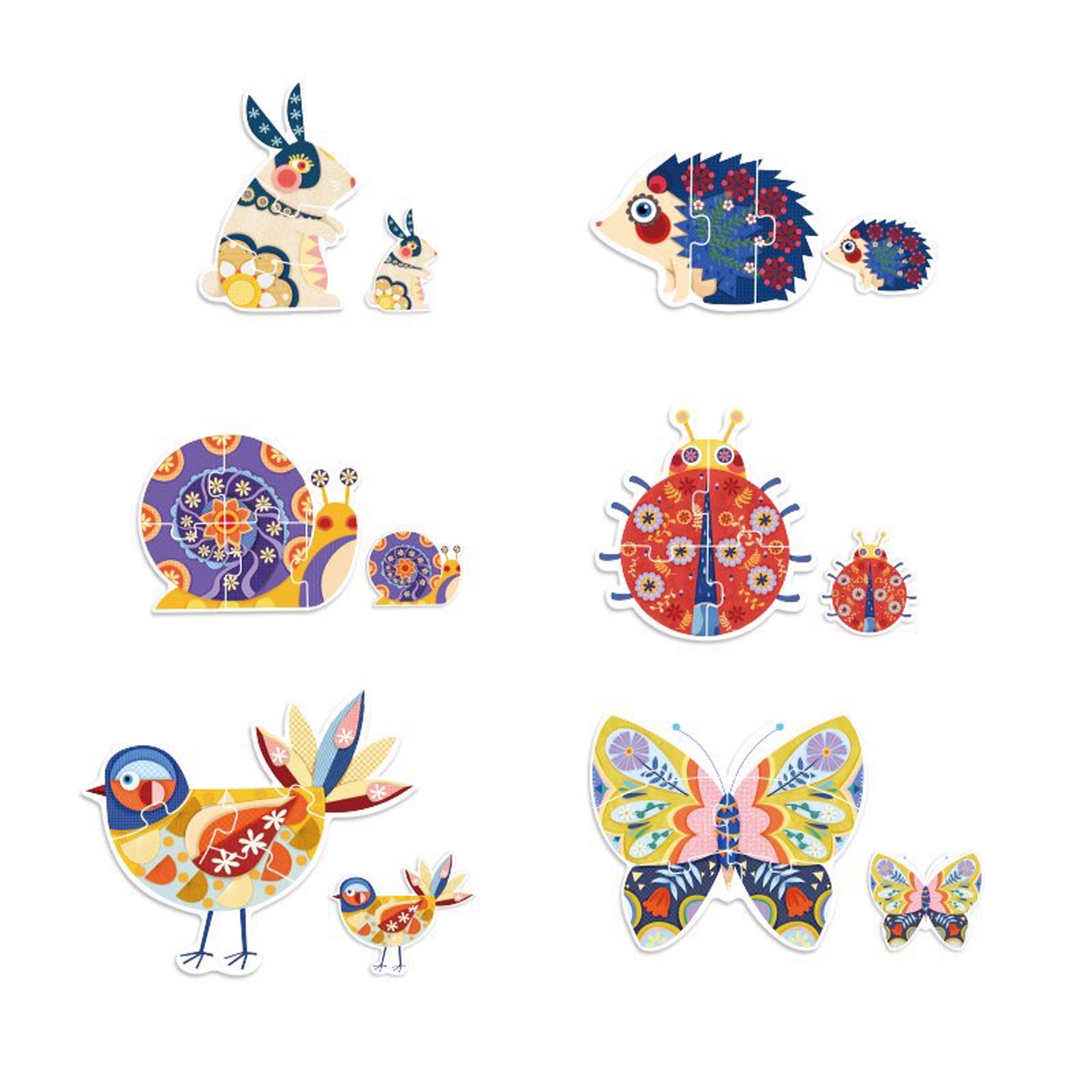 [SIÊU PHẨM] Bộ xếp hình đầu đời cho bé - MY FIRST PUZZLE - MIDEER