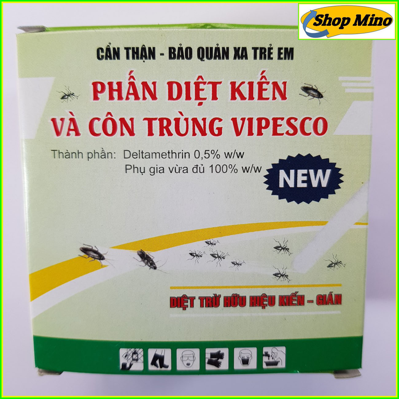 SET 4 Viên Phấn DIệt Kiến VIPESCO