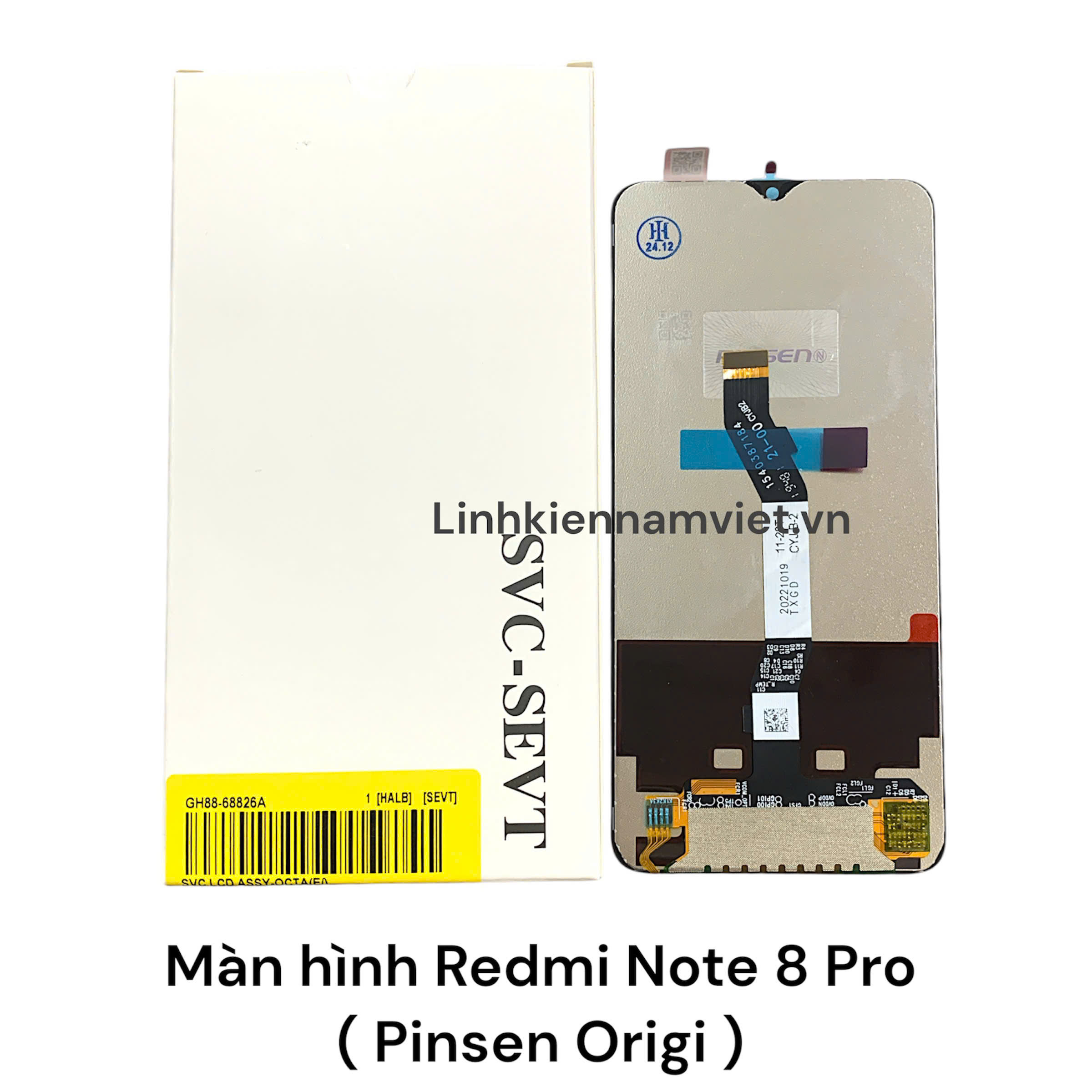 Màn hình Redmi Note 8 Pro ( Origi Pinsen ) Tặng kèm keo dán màn hình 15ml