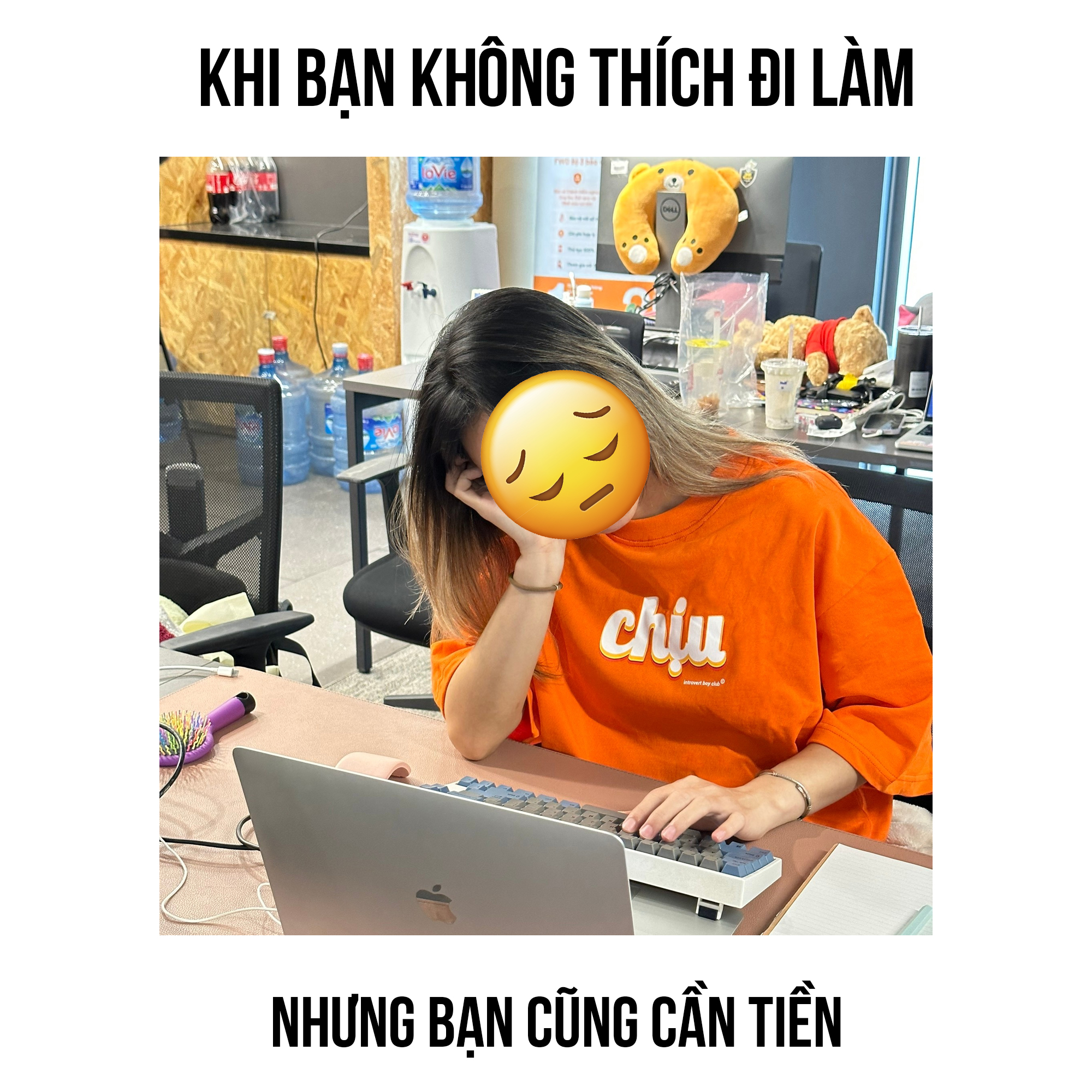 Áo thun Cam "Chịu" - Introvert Boy Club