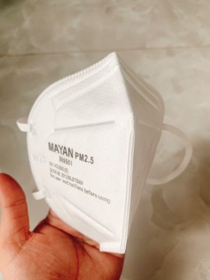 Khẩu trang N95 MAYAN  PM2.5 túi 2 cái