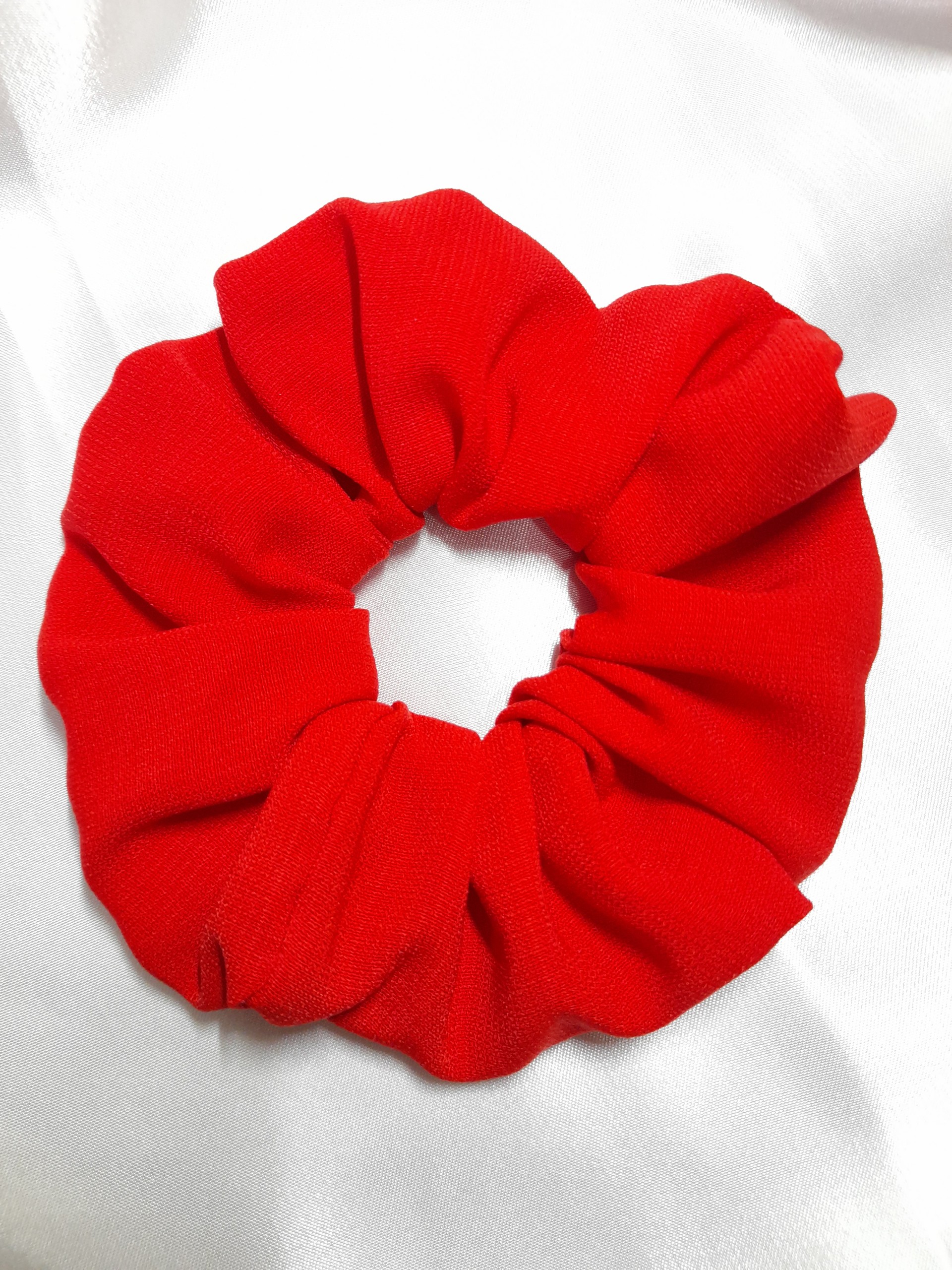 Set 03 Món Cột Tóc Handmade  Màu Đỏ