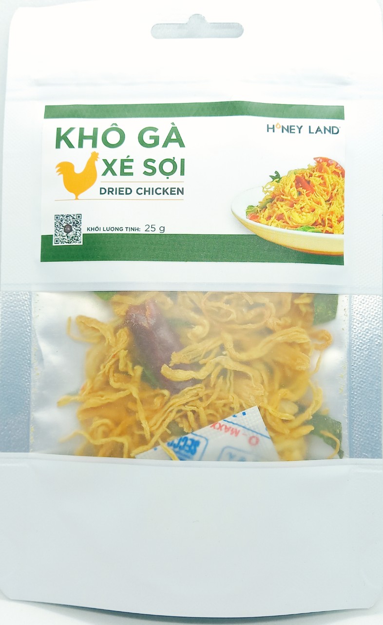 [HCM]KHÔ GÀ LÁ CHANH GÓI 25G