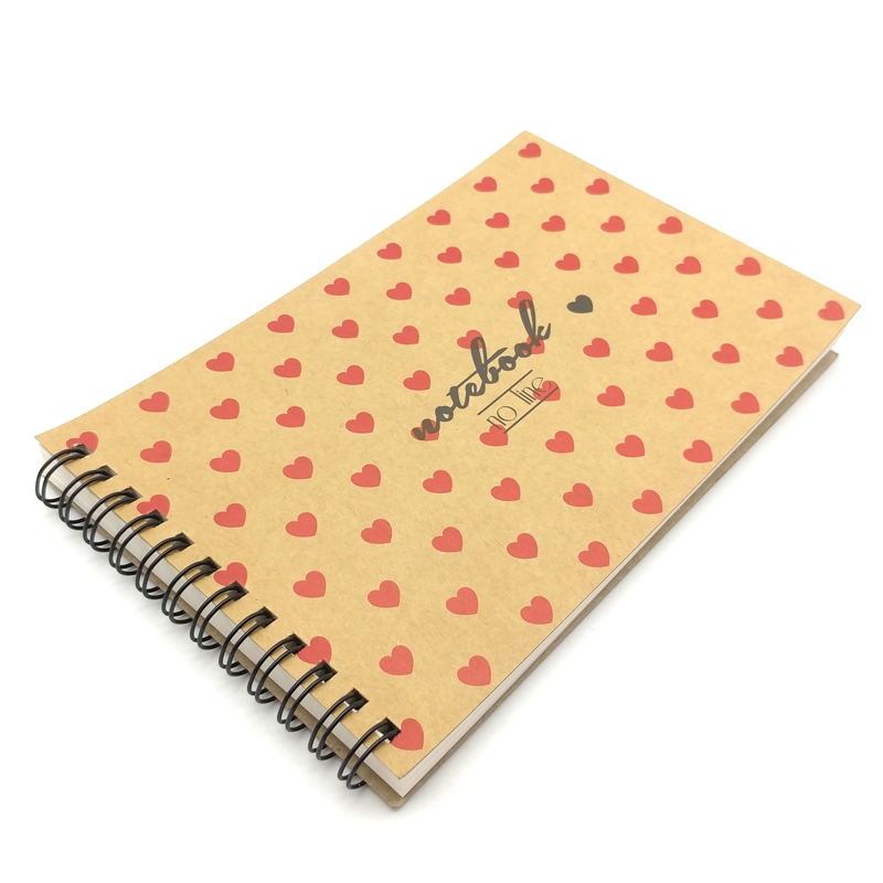 Sổ Lò Xo The Sun Notebook No Line - Hình Trái Tim