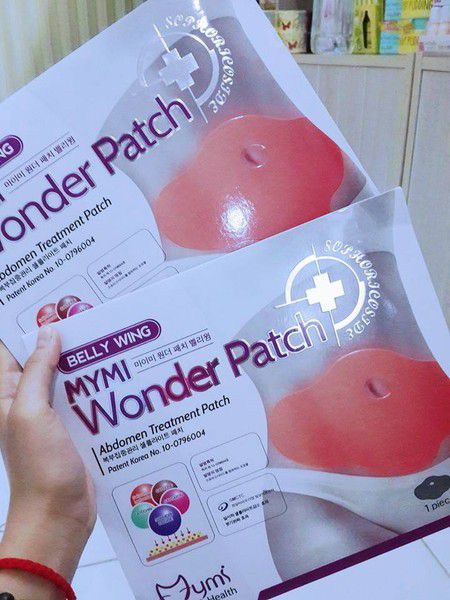 10 Miếng dán tan mỡ bụng Mimi Wonder Path Hàn Quốc (02 hộp như hình)