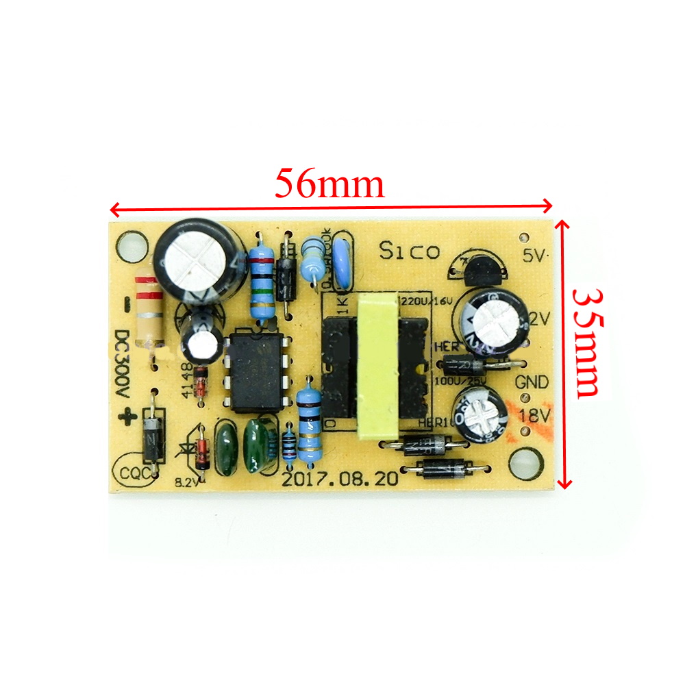 Bo mạch nguồn xung đa năng 5v 12v 18v cho bếp từ