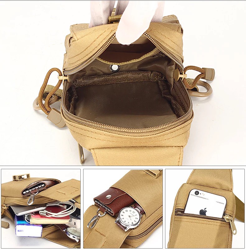 [HCM]Túi đeo chéo vai mini Tactical A74