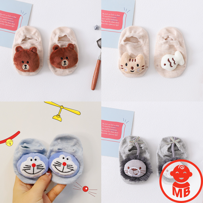 Tất sơ sinh HÌNH THÚ 3D cho bé