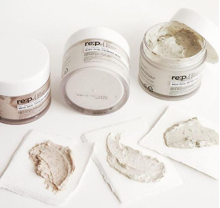 Mặt Nạ Đất Sét REP Bio Fresh Mask With Real Calming Herbs RE:P 130g
