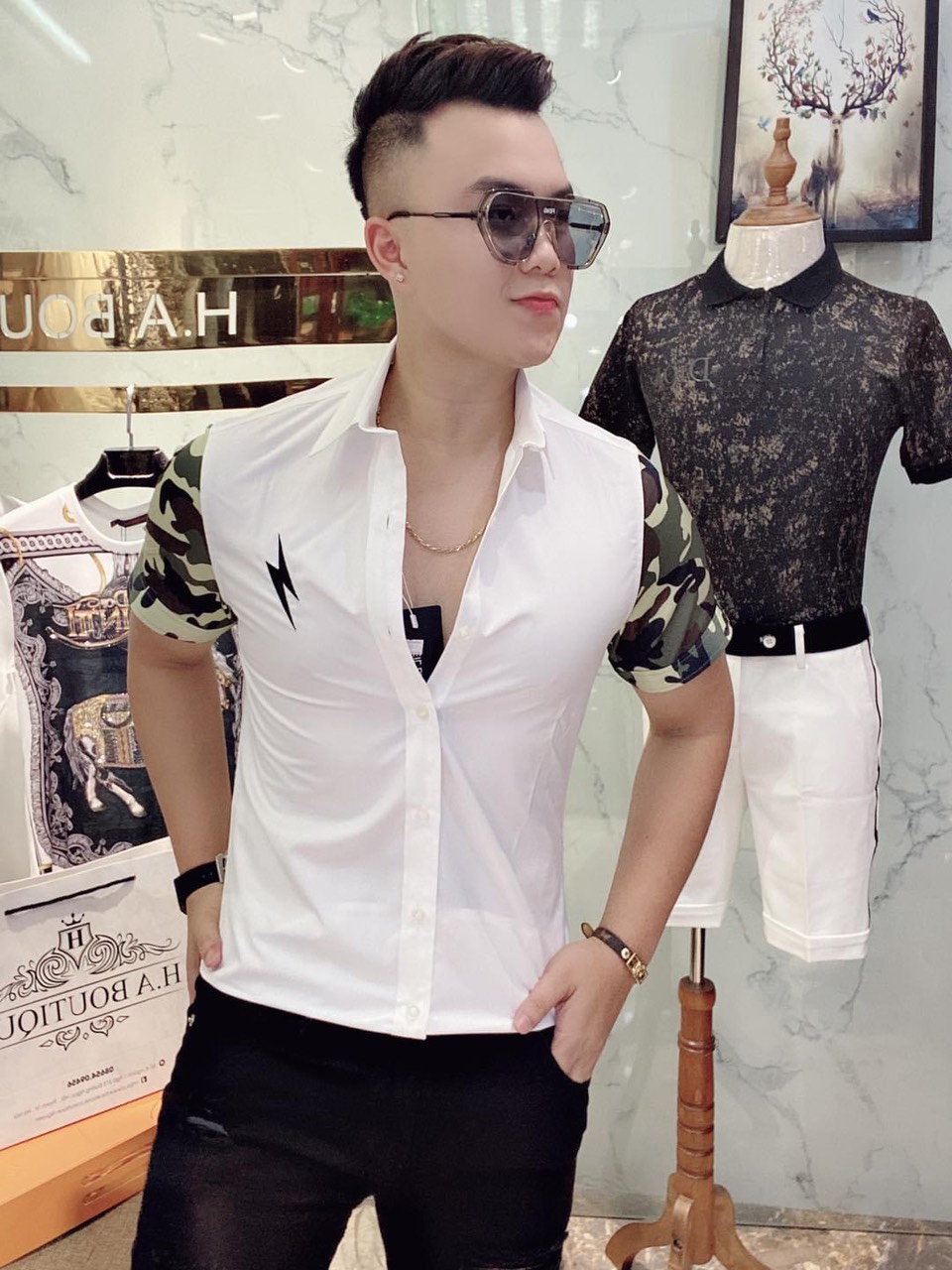 MẪU ÁO SƠ MI NAM SIÊU CẤP CHUẨN MODEL XỊN XÒ[hcm]