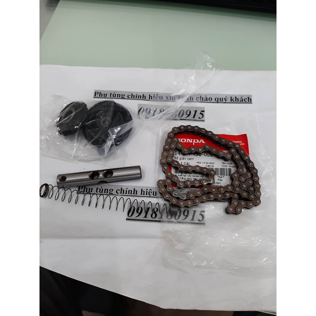 Bộ xích cam 90 mắt 003 wave anpha 110 rsx 110 honda
