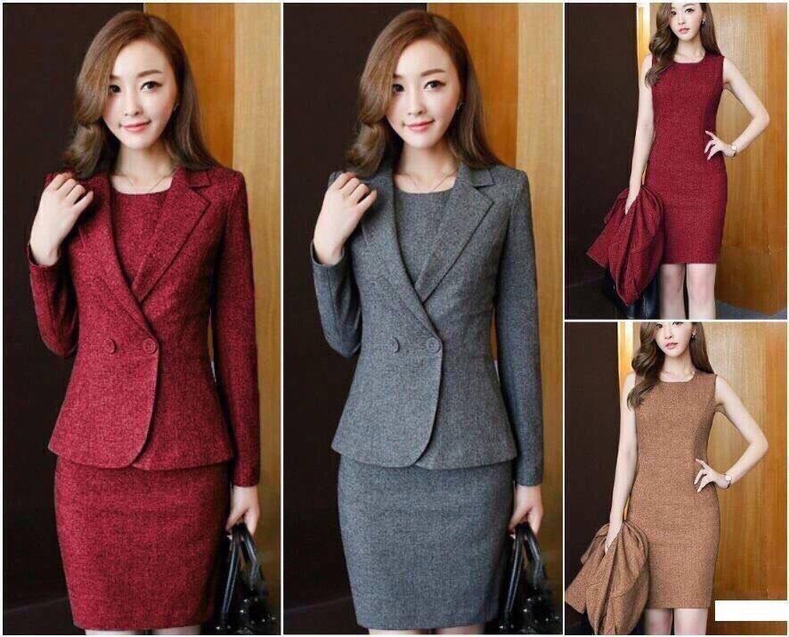 SET BỘ VÁY+KHOÁT VEST