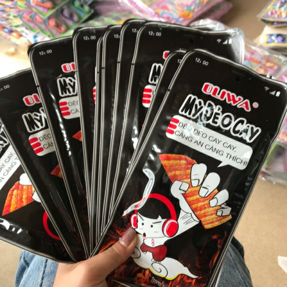 10 gói Snack Mỳ Dẻo cay
