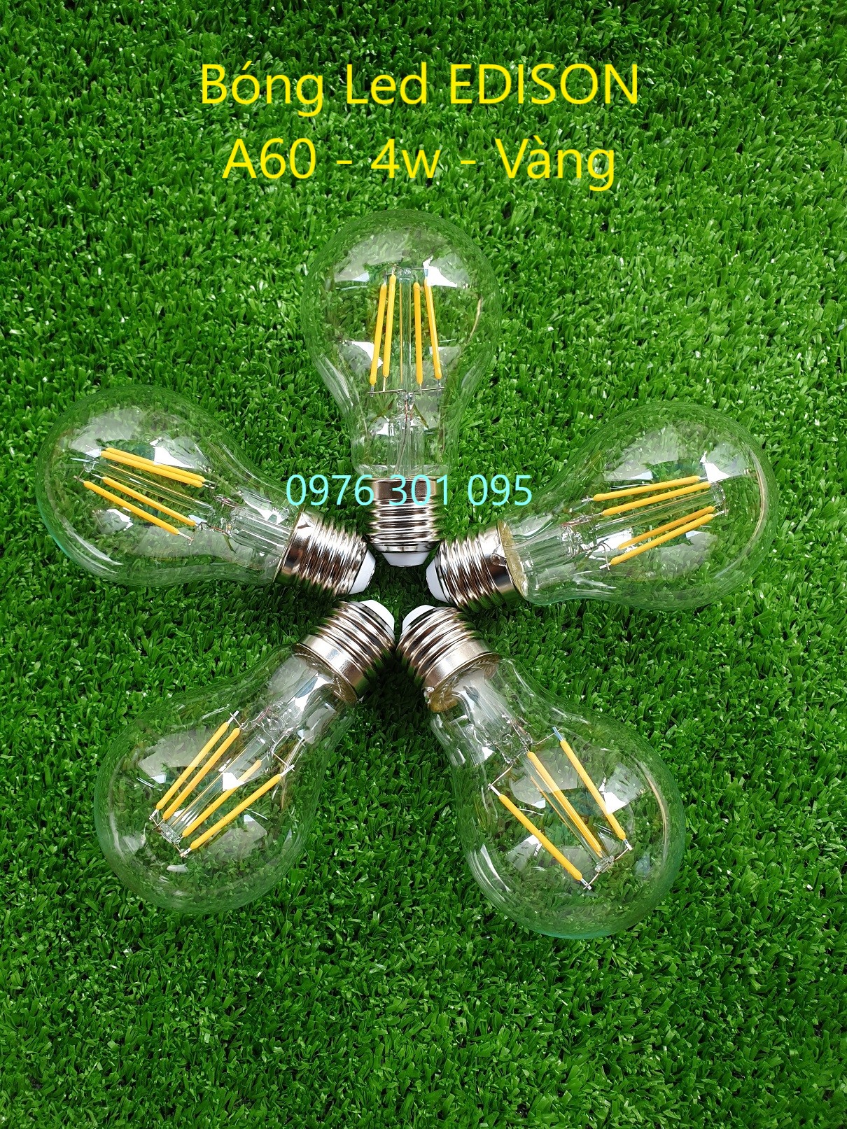 Đèn led edison a60 - 4w