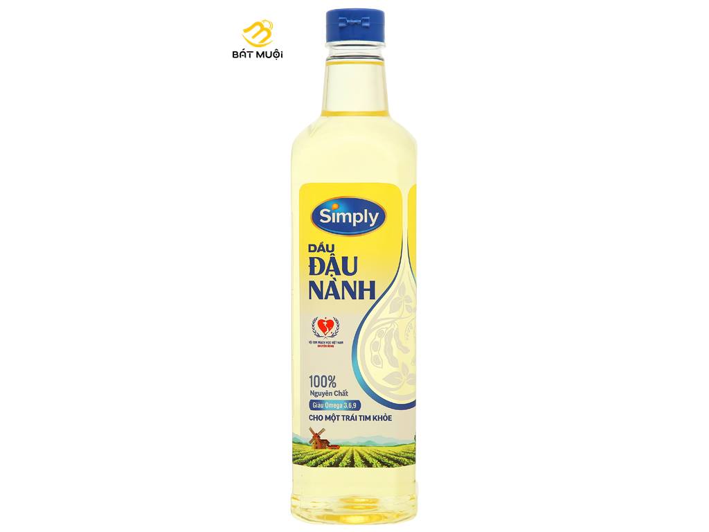 Dầu thực vật Simply chai 1 lít - BAT MUOI