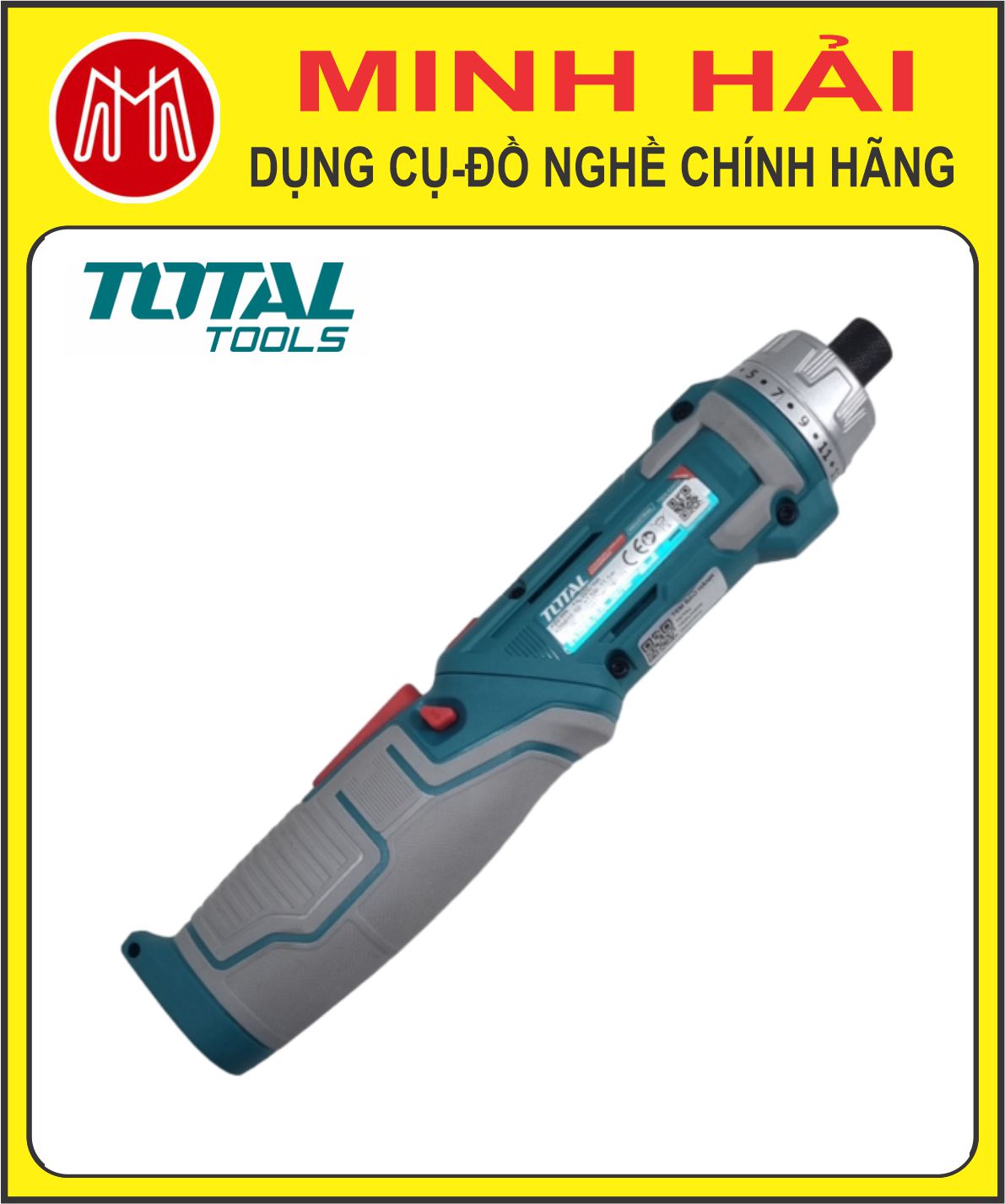 Máy siết vít dùng pin Lithium 8V TOTAL TSDLI0802
