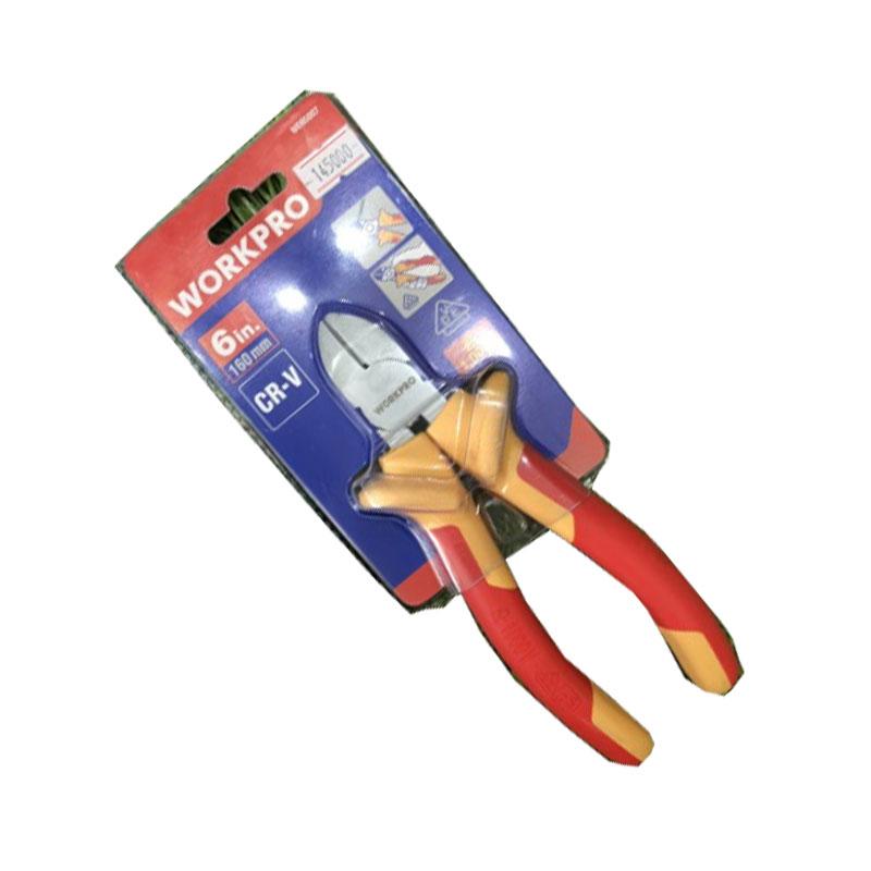 Kìm cắt cách điện 6 inches/160mm Workpro W095007