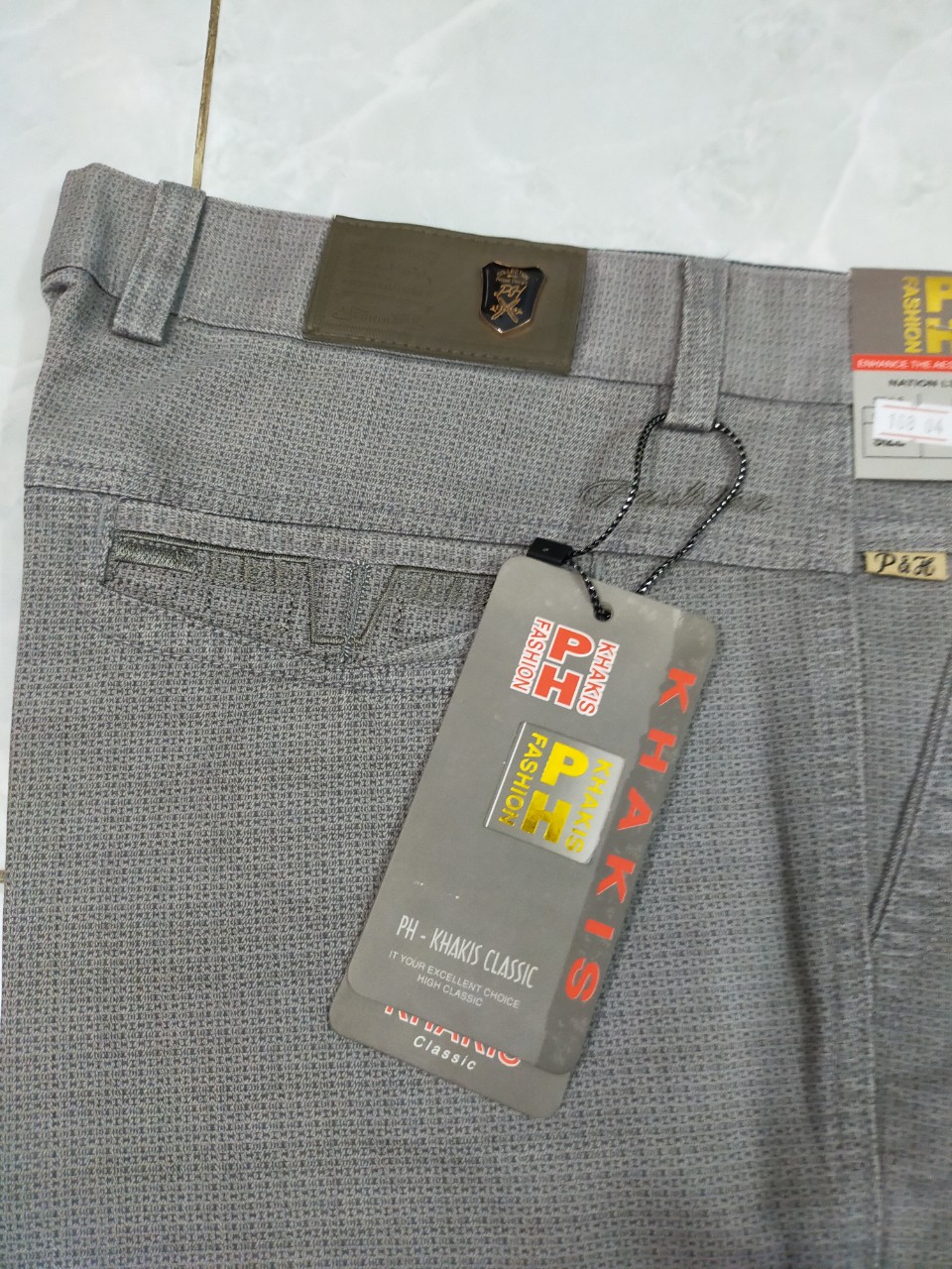 Quần kaki trung niên bigsize cao cấp