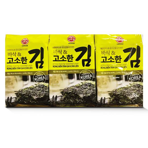 Lốc 3 gói Lá kim ăn liền Hàn Quốc