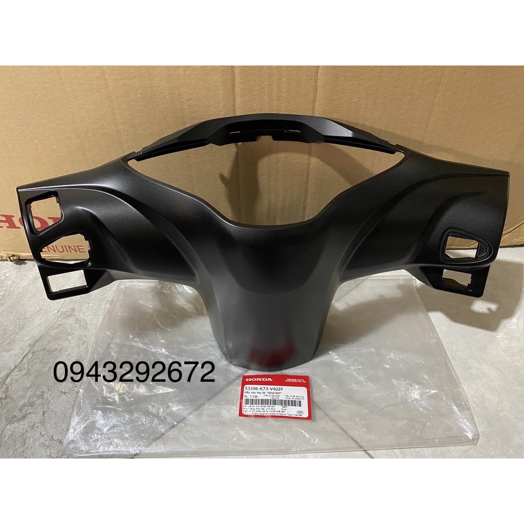 Nắp sau tay lái future 125 đen sần honda