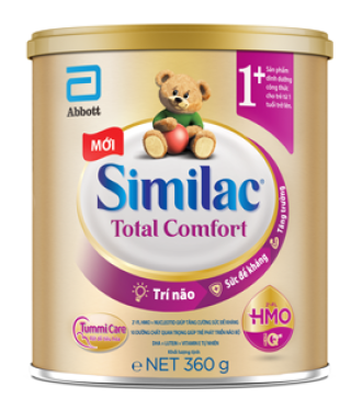 Sữa bột Similac Total Comfort 1+ - 360g (Dành cho trẻ từ 1 tuổi trở lên)
