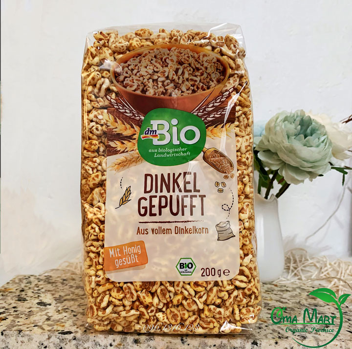 Bỏng Lúa Mì Hữu Cơ DmBio 200g
