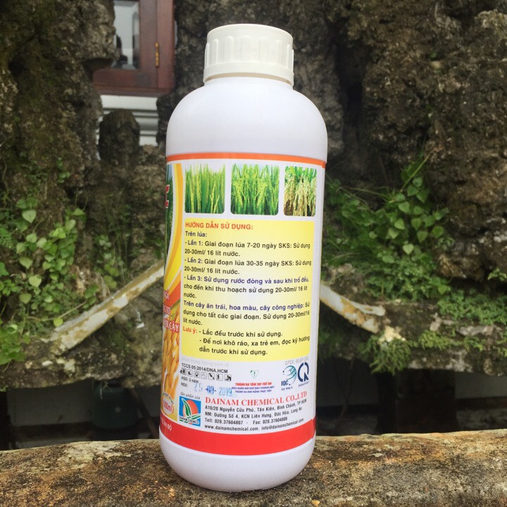 Phân bón Kali Silic 1 lít to hạt, nặng ký, cứng cây