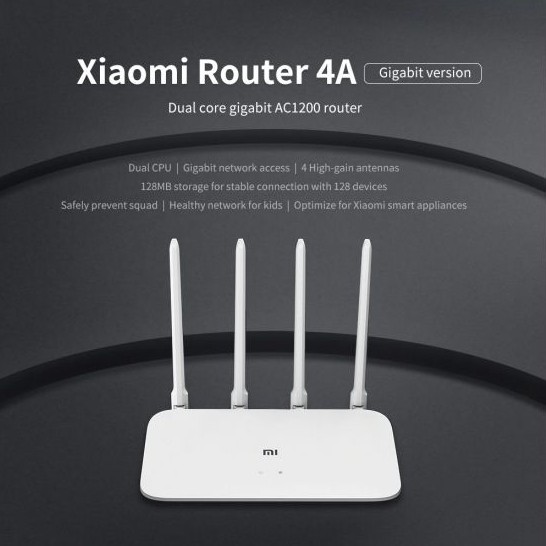 Bộ phát wifi  XIAOMI Router 4A / 4A Gigabit Version