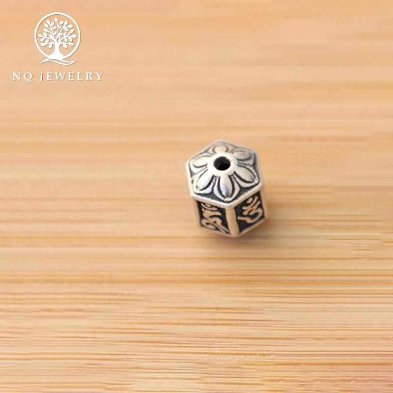 Charm bạc xỏ ngang - NQ Jewelry