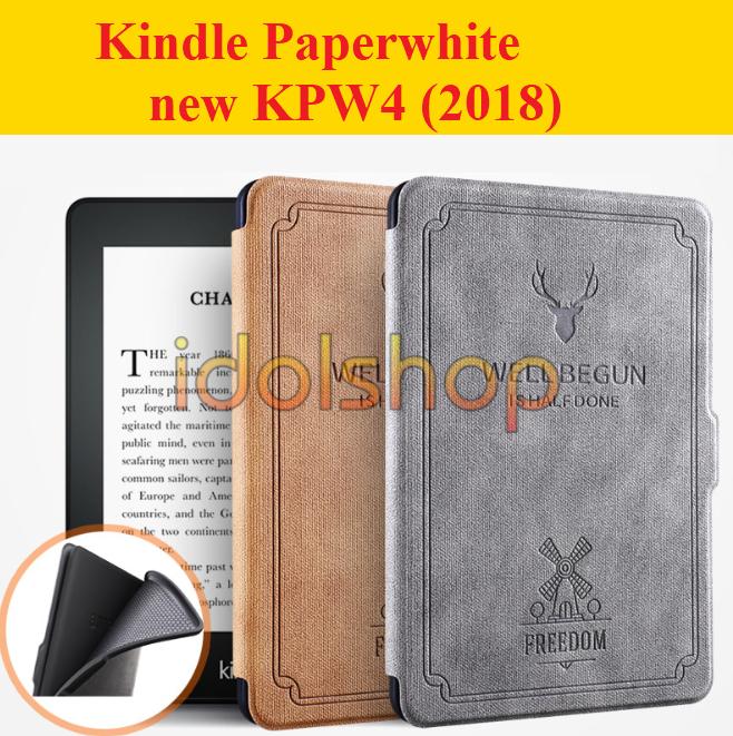 Bao da Kindle Paperwhite 4 (hươu)