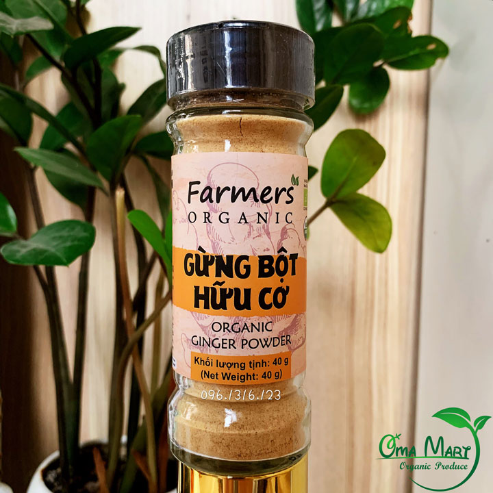 Bột gừng hữu cơ Farmers 40g
