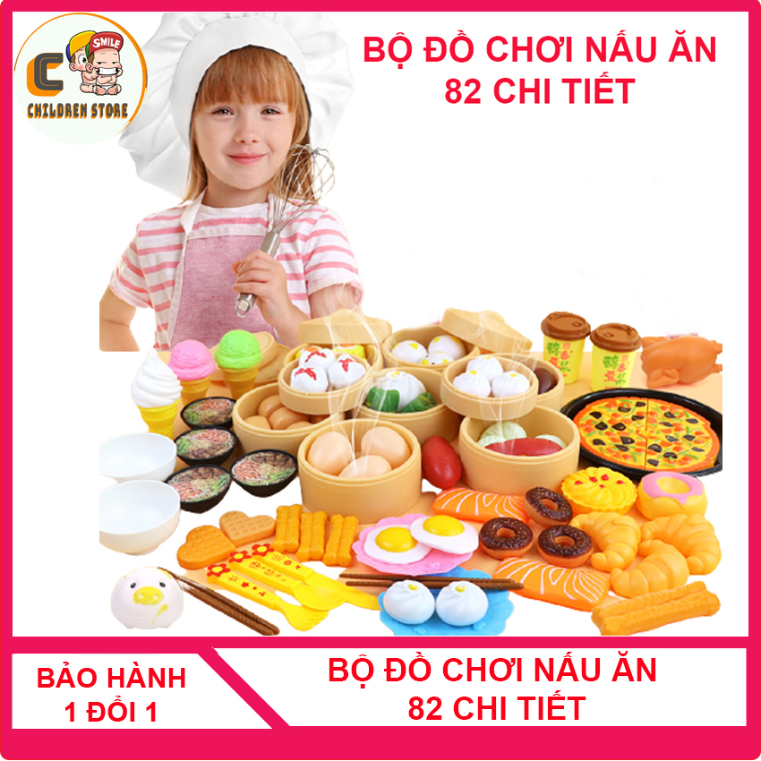 Bộ đồ chơi nấu ăn 88 chi tiết cho bé gái
