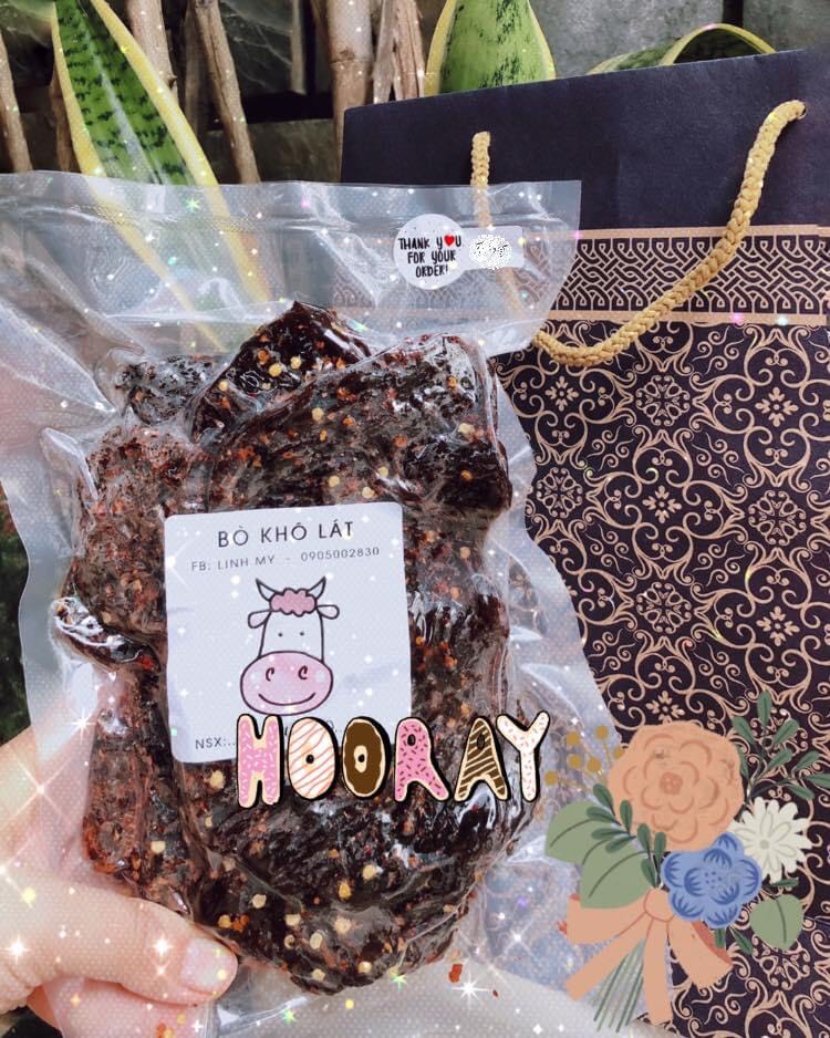 500GR BÒ KHÔ nhà làm
